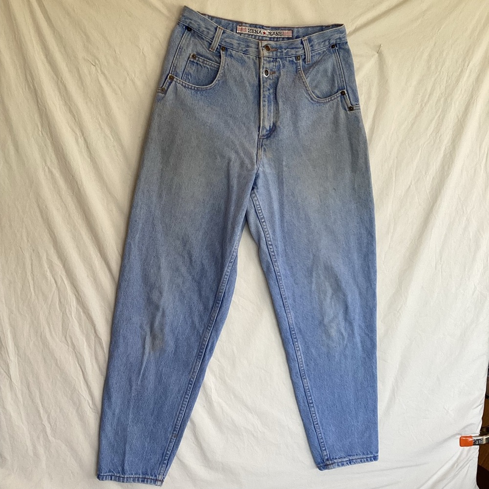 Vintage Zena tapered high rise women jeans Missy